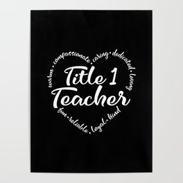 Title 1 teacher, title one teacher Poster | Title One Teacher, Title 1, Title One, Heart Word, Title 1 Teacher, Reading, Subway Art, School Counselor, Graphicdesign 