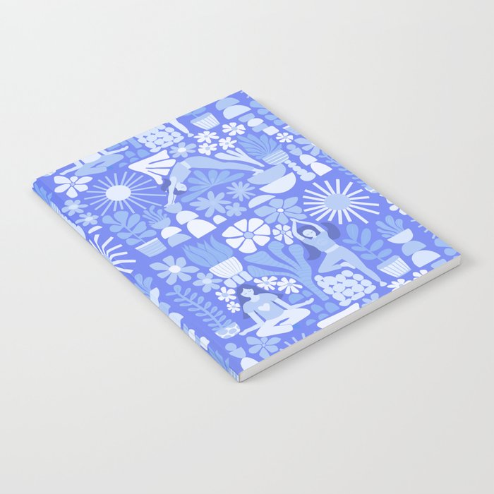 Yoga Blue Notebook