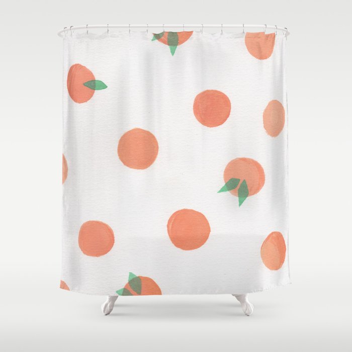 Peaches Shower Curtain By Millyh Society6
