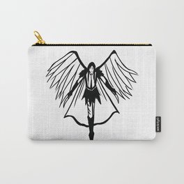 'Do Not Go Far From Me' Carry-All Pouch | Graphicdesign, Voxmachina, Raven, Ravenqueen, Criticalrole, Rogue, Dungeonsanddragons, Vax, Vaxildan 