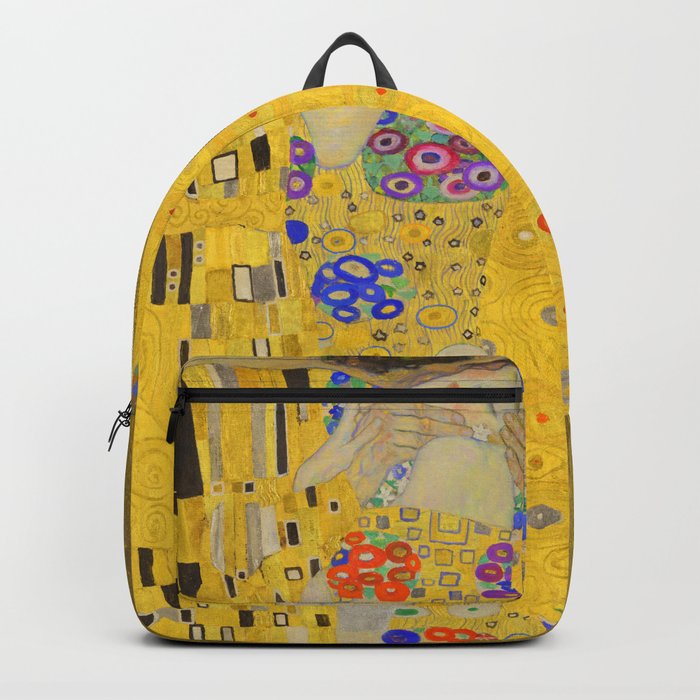 Gustav Klimt The Kiss Detail Backpack