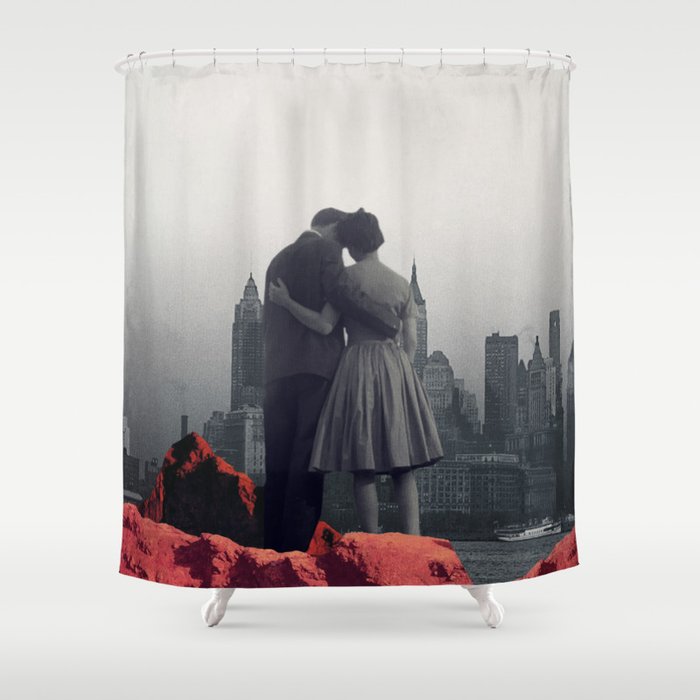 Dying In Your Arms Shower Curtain