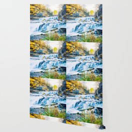 The Colorful Waterfall | Long Exposure Photography #2 Wallpaper