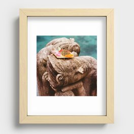 Island of the Gods Recessed Framed Print