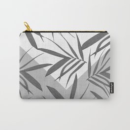 Envelope leaves decor. black. white. grey. 2. Carry-All Pouch