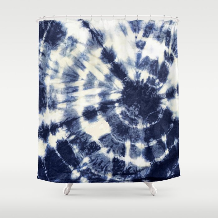 Indigo I Shower Curtain