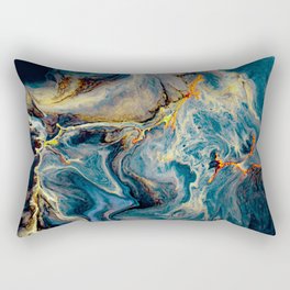 Liquid Paint Rectangular Pillow