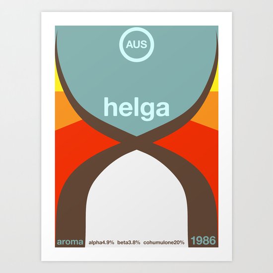 helga single hop Art Print