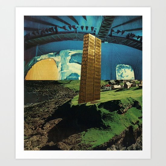 gold coast Art Print