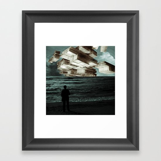 Autumn Tryst or, The Architect's Daydream Framed Art Print