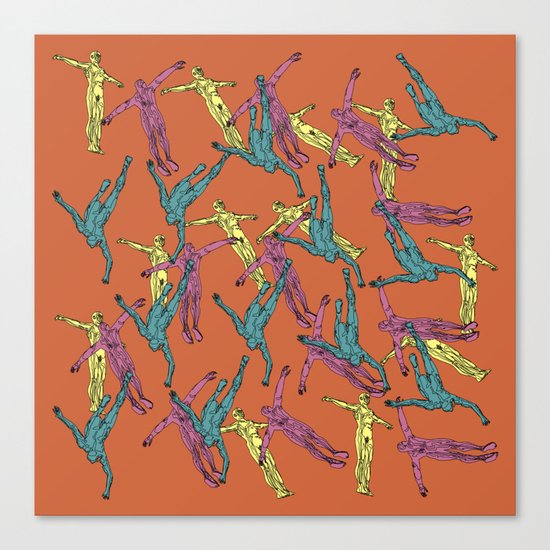Fly United Canvas Print