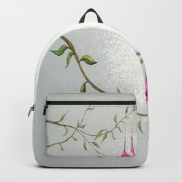Two Chickadees Backpack | Bird Watchers, Green, Buyart, Birder, Nature, Love, Colored Pencil, Hand Drawn, Animal, Drawing 