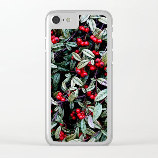 Nature's Pattern Clear iPhone Case