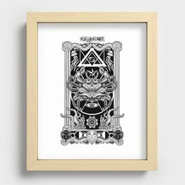 Abyss Cancer Obscurity Recessed Framed Print