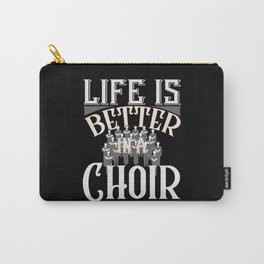 Choir Singer Singing Carry-All Pouch
