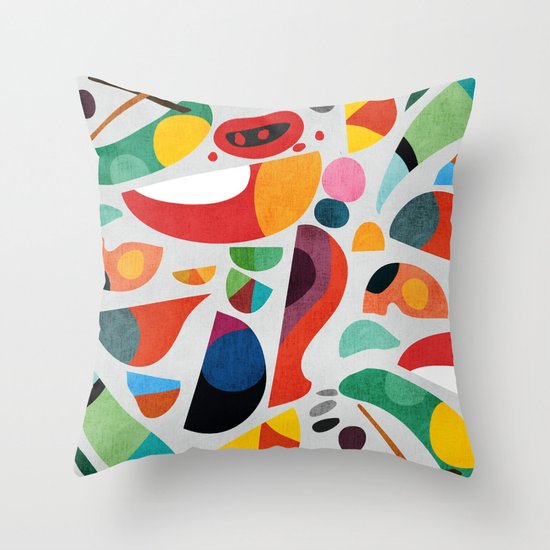 Still life from god's kitchen Throw Pillow