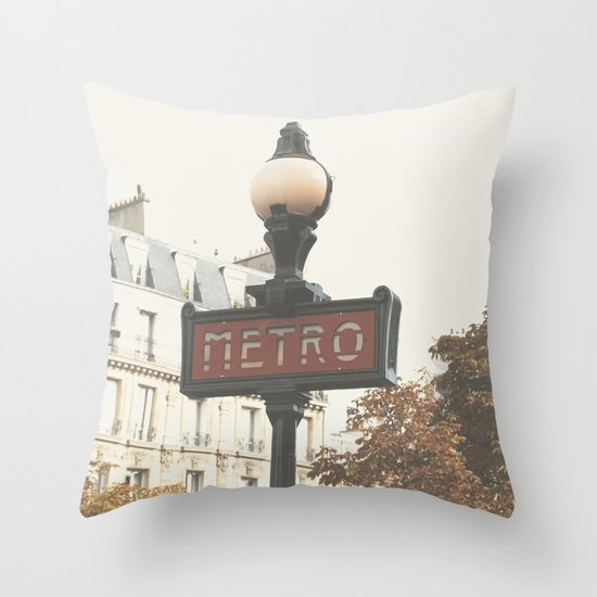 Metro Throw Pillow