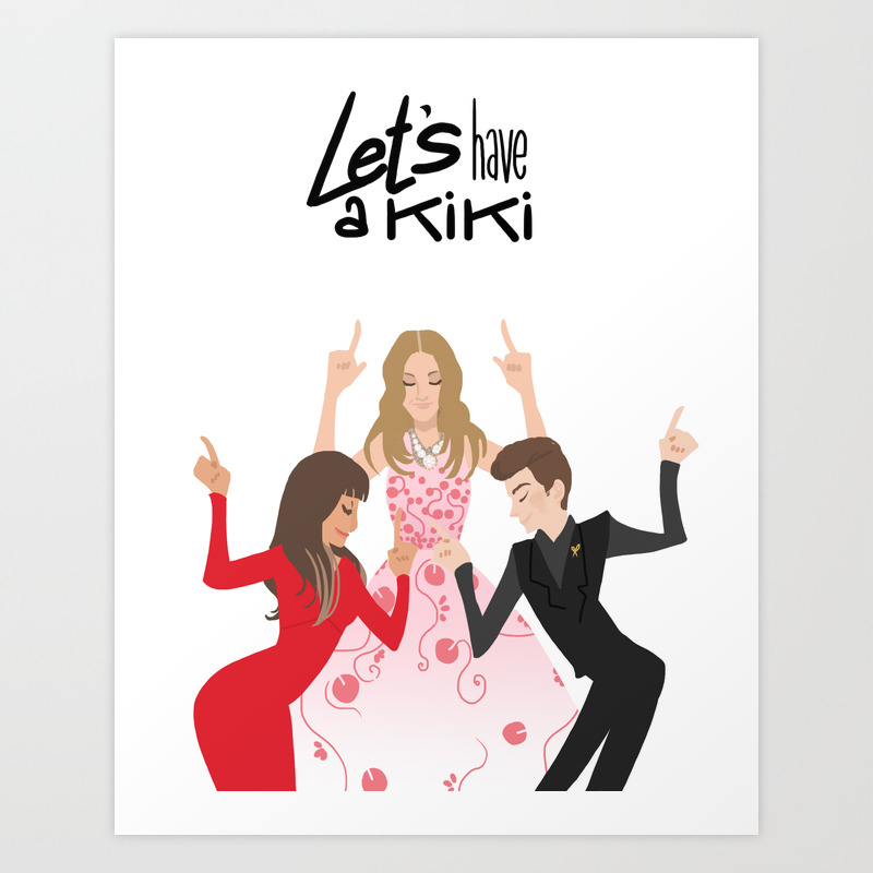 Let S Have A Kiki Art Print By Wthispattysimcox Society6
