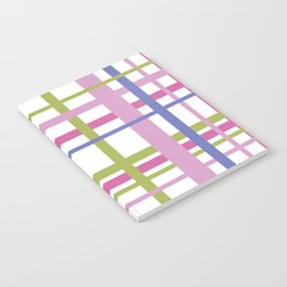 Pastel Plaid Notebook