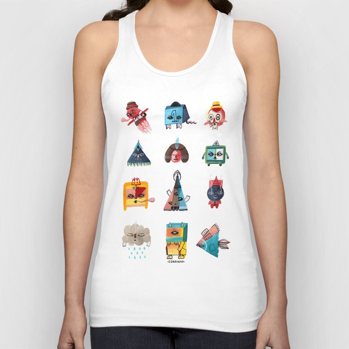 Monster Shapes Tank Top