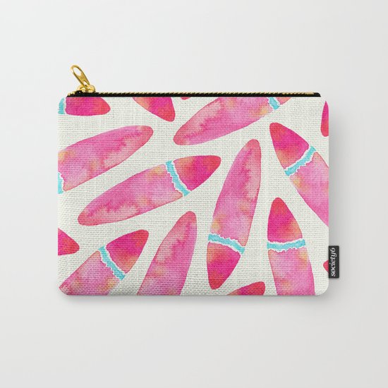 Pink Surf Carry-All Pouch