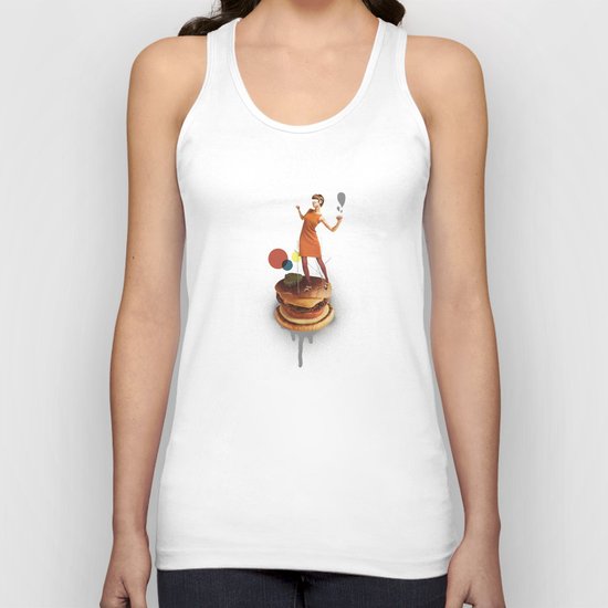 These Burgers Are Crazy | Collage Unisex Tank Top