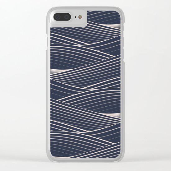 Waves Clear iPhone Case