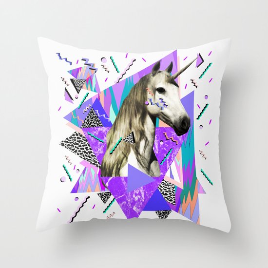 ACID WAVVES Throw Pillow