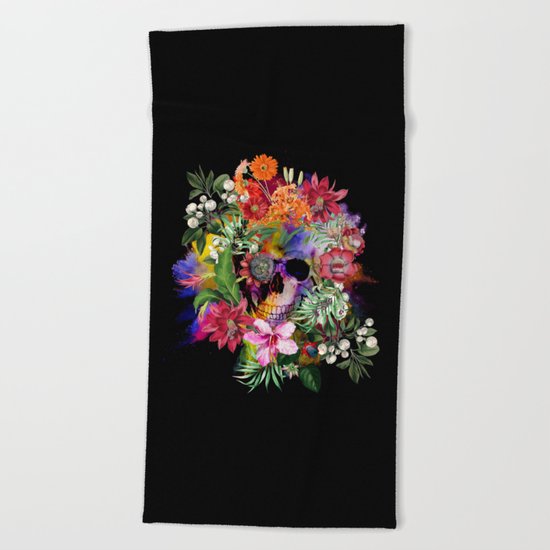 Skull Beach Towel