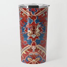 Armenian Manisa Province West Anatolian Dragon Rug Print Travel Mug