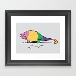 Chameleon Framed Art Print