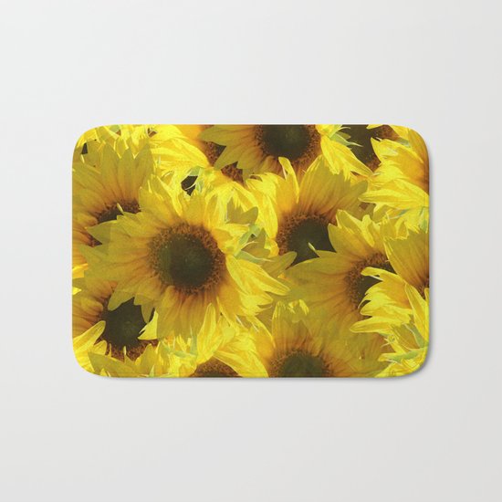 Sunflowers Bath Mat