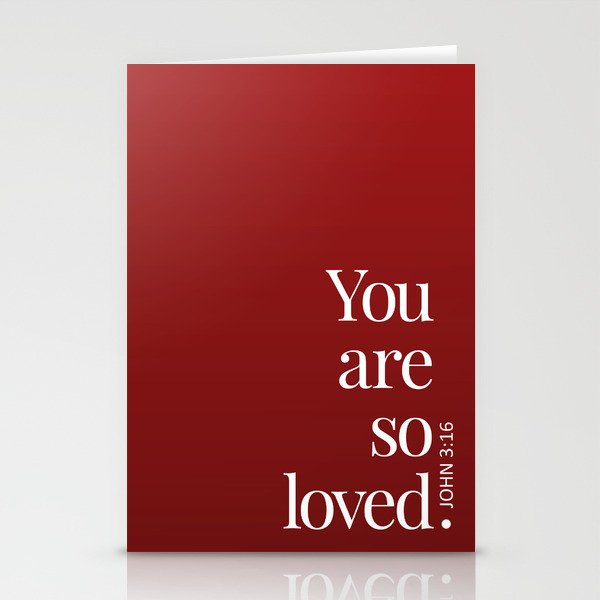 So Loved Stationery Cards