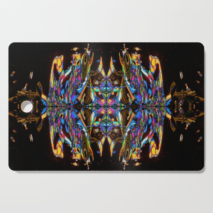 Abstract colorful beautiful ornament Cutting Board
