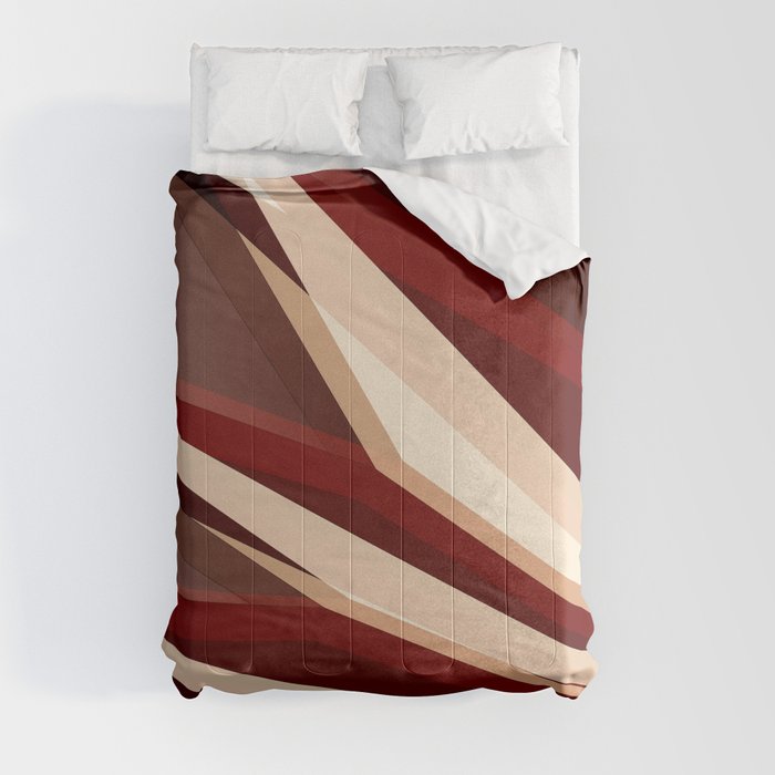 Abstract Spikes Comforter