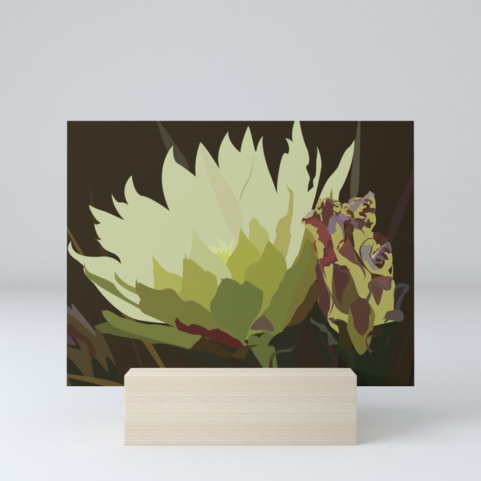 Cactus Flower in Bloom Mini Art Print