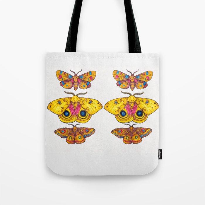 Multiple Moths Tote Bag