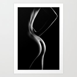 Nude woman bodyscape 94 Art Print