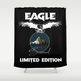 Eagle Limited Edition Seward Retro Vintage Shower Curtain