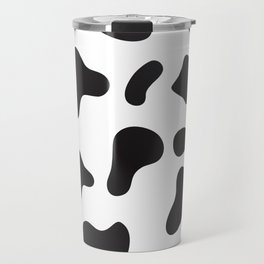 Cow Skin Texture Pattern Travel Mug