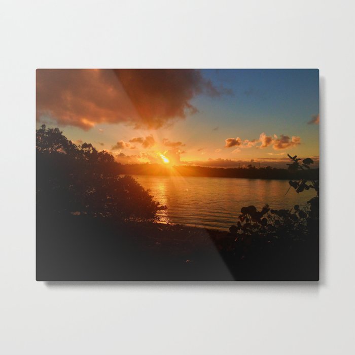 Sunset in Paradise Metal Print