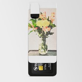 Yellow Cut Flowers in a Vase Android Card Case