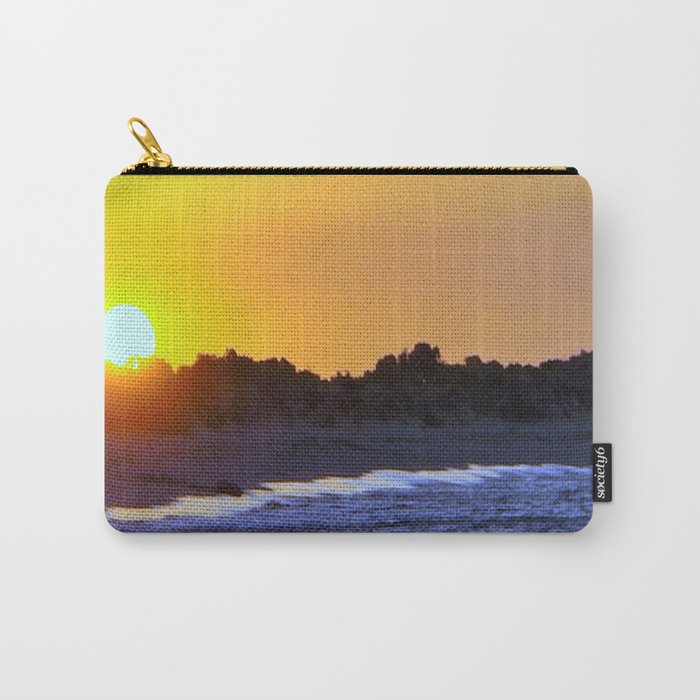 Beach Sunset Carry-All Pouch