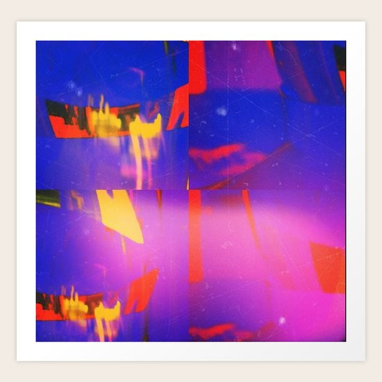 Space Debris Art Print
