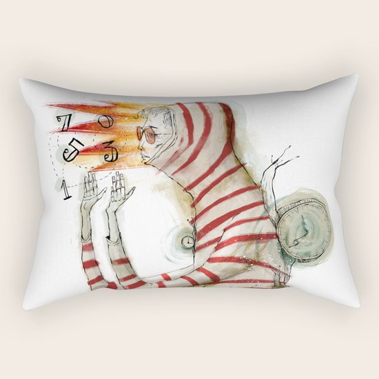 time Rectangular Pillow