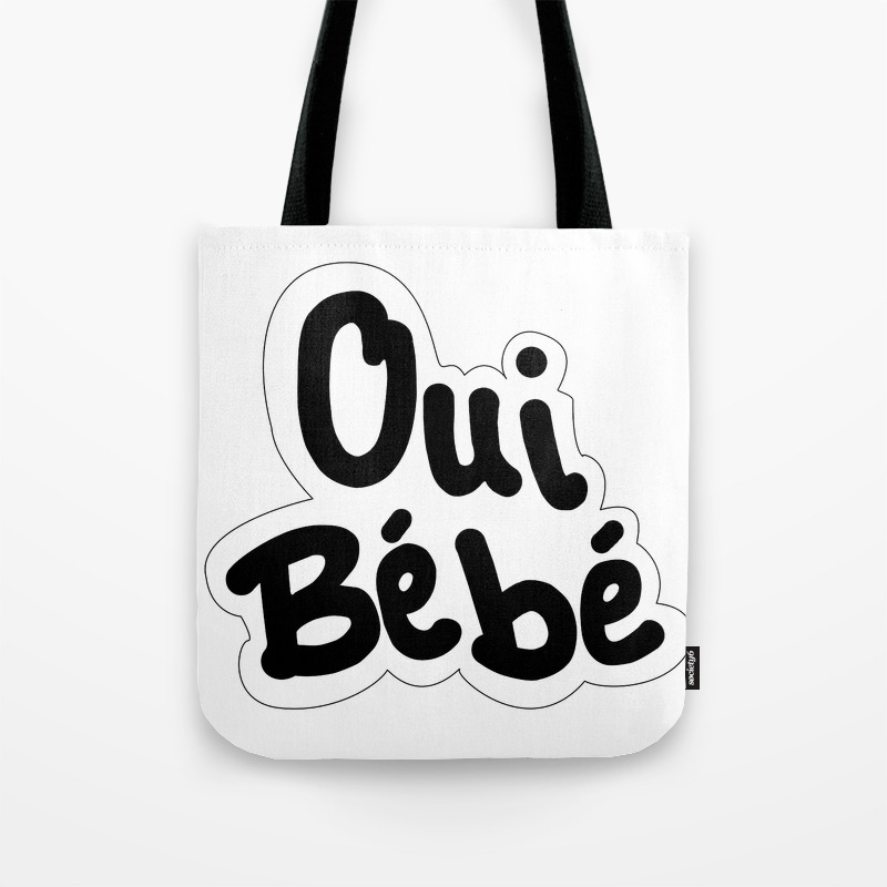 Oui Bebe Tote Bag By Plentyculture Society6