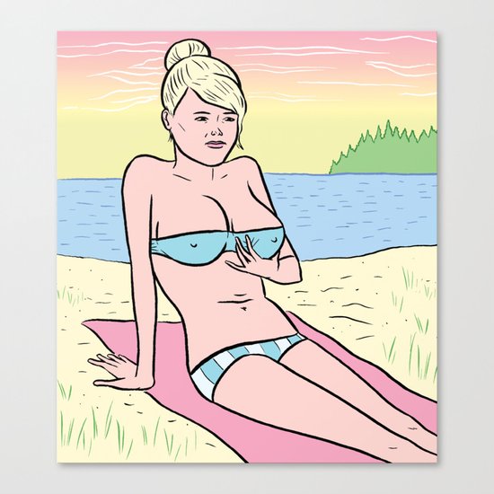 Gidget Canvas Print