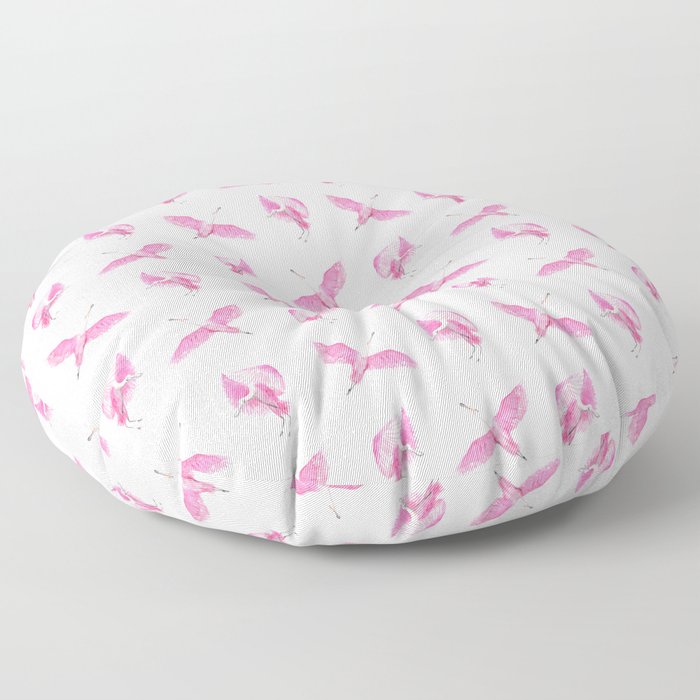 Everything's Coming Up Roseate Floor Pillow