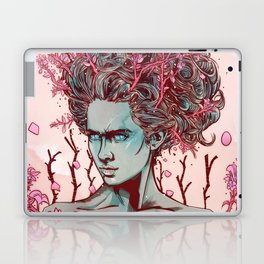 Lady of Flowers Laptop & iPad Skin