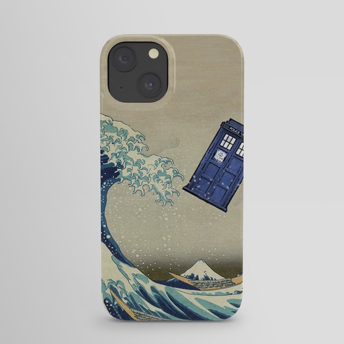 The Great Wave Doctor Who iPhone Case
